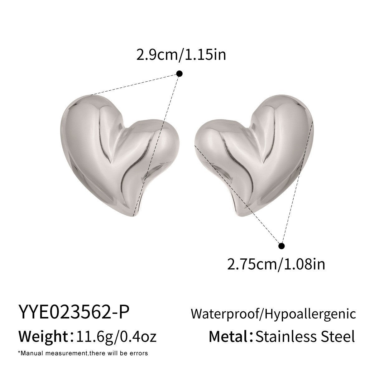 Wholesale Trendy 18K Gold Plated Stainless Steel Floral Earrings Set for Women Boutique Resale Jewelry Accessory