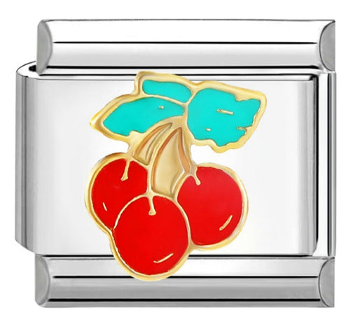 Wholesale Italian Charm Bracelet 9mm DIY Splicing Cute Cartoon Series Stainless Steel Composable Bracelet