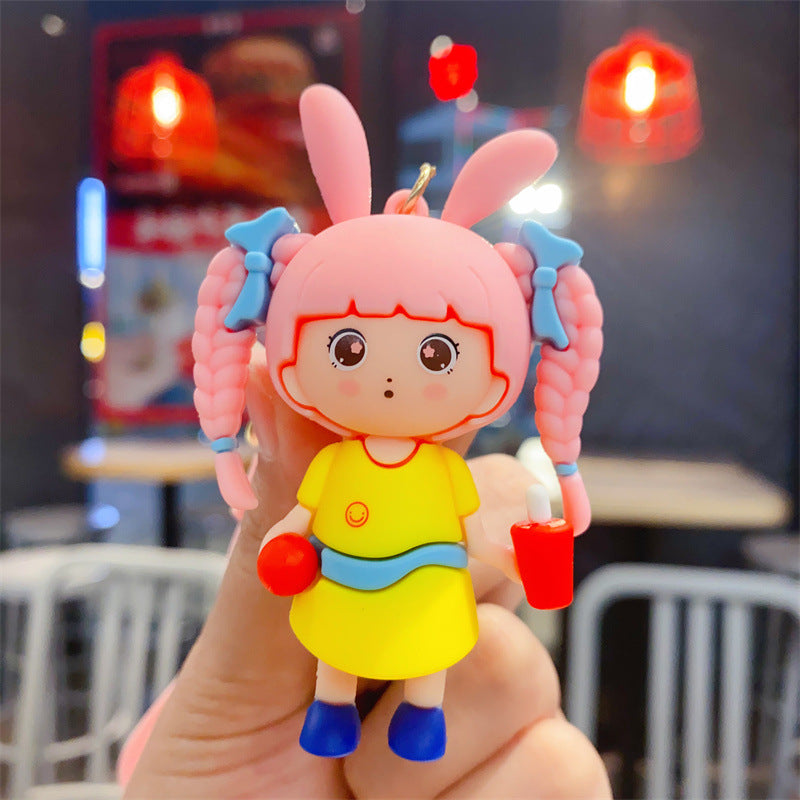 Wholesale Cartoon Cute Plastic Keychain ACC-KC-Kelan003