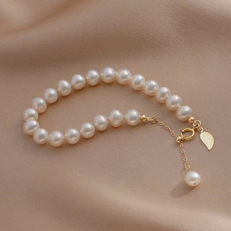 Wholesale Luxury Pearl Simple Bracelet