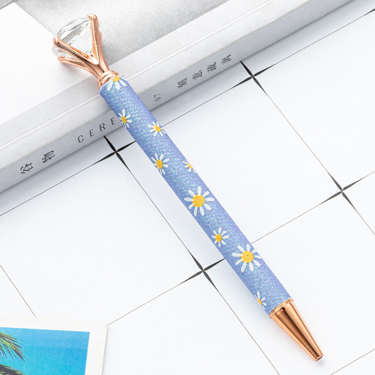 Wholesale Gold Powder Rotating  Pen