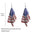 Wholesale  Independence Day Flag Series Earrings