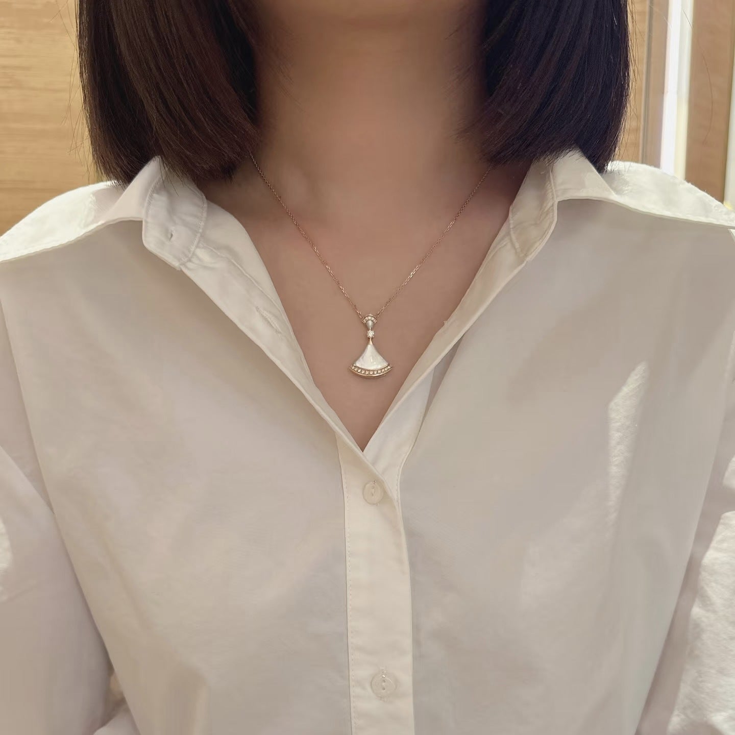 Wholesale  long large skirt necklace