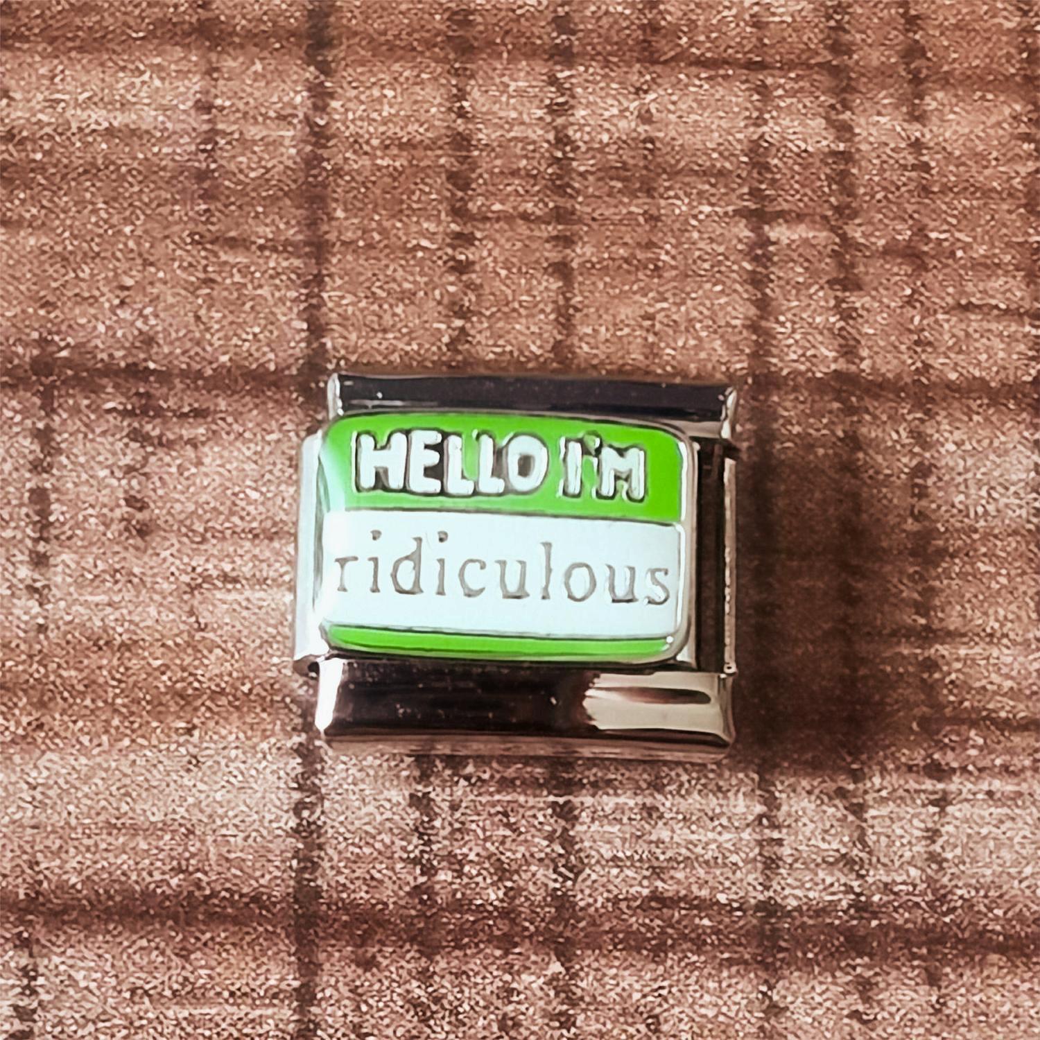 Wholesale 2pcs Italian Charm Bracelet 9mm DIY Spliced Removable Stainless Steel Student Composable Bracelet ACC-BT-XY016