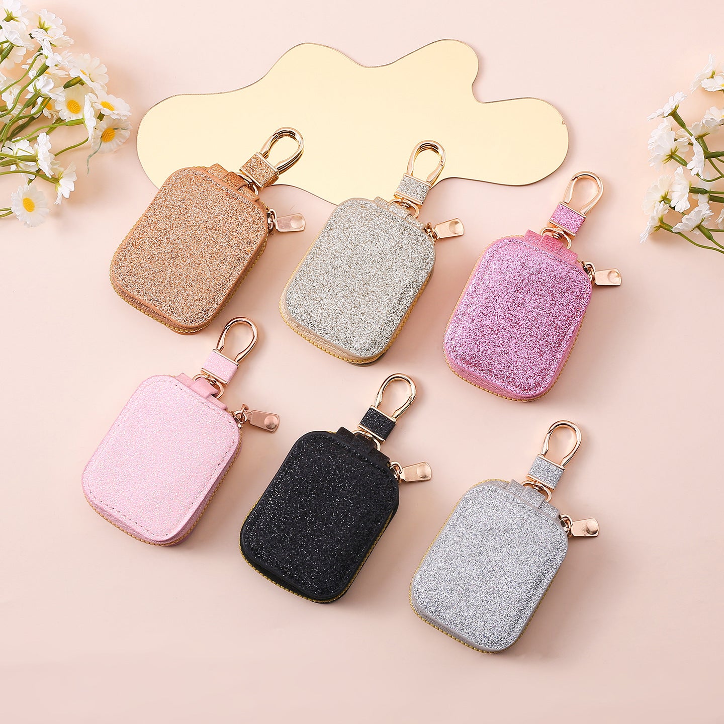 Wholesale Trendy Sequin 3 Pro 2 Case Frosted PU Leather Protective Cover Stylish Gift