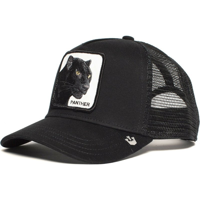 Wholesale Cartoon Animal Sun Protection Mesh Embroidery Hat Baseball Cap ACC-HT-JingKun006