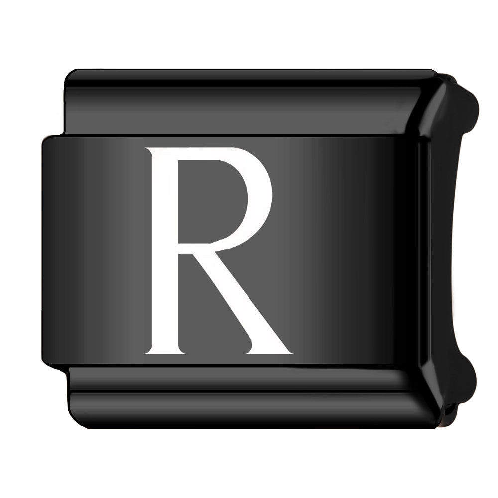 Wholesale Italian Charm Bracelet 9mm DIY Splicing Laser Letters Stainless Steel Composable Bracelet