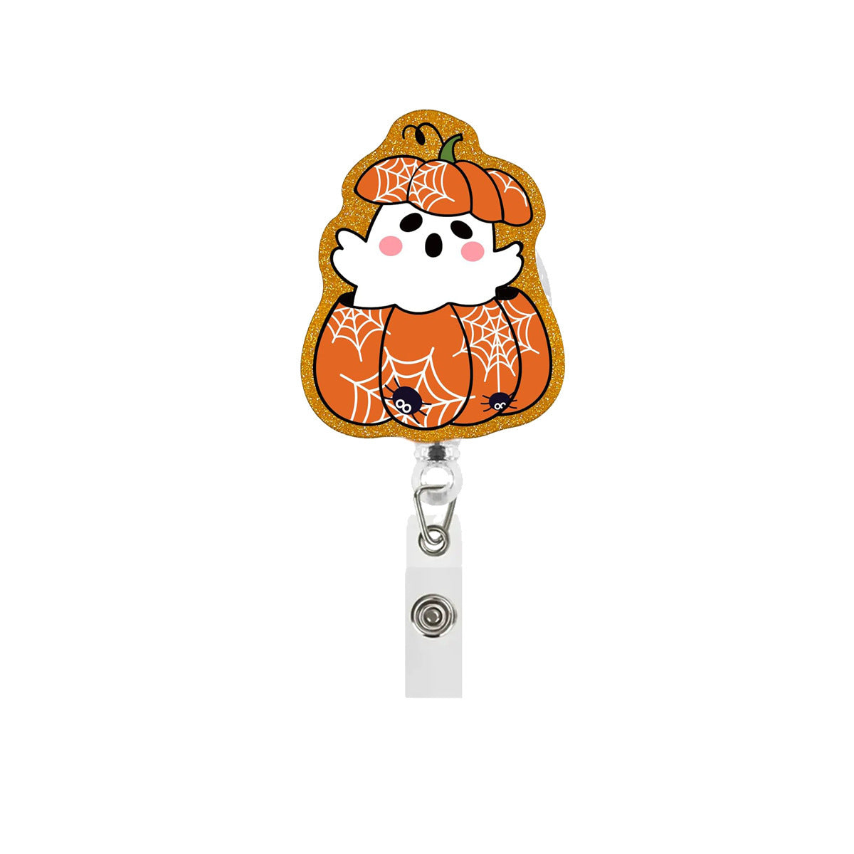 Wholesale Acrylic Ghost Retractable Badge Reel  Gift DIY Accessory