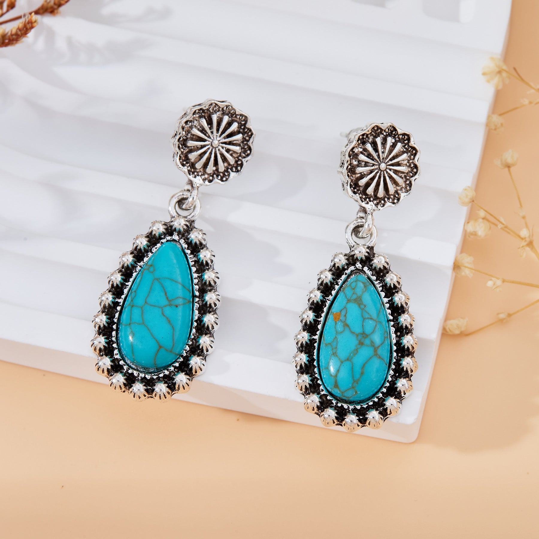 Wholesale Bohemian Retro Earrings Zinc Alloy Everyday Jewelry Accessory