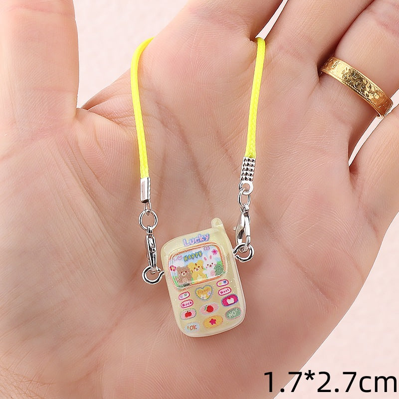 Wholesale Cute cartoon mini mobile phone doll accessories