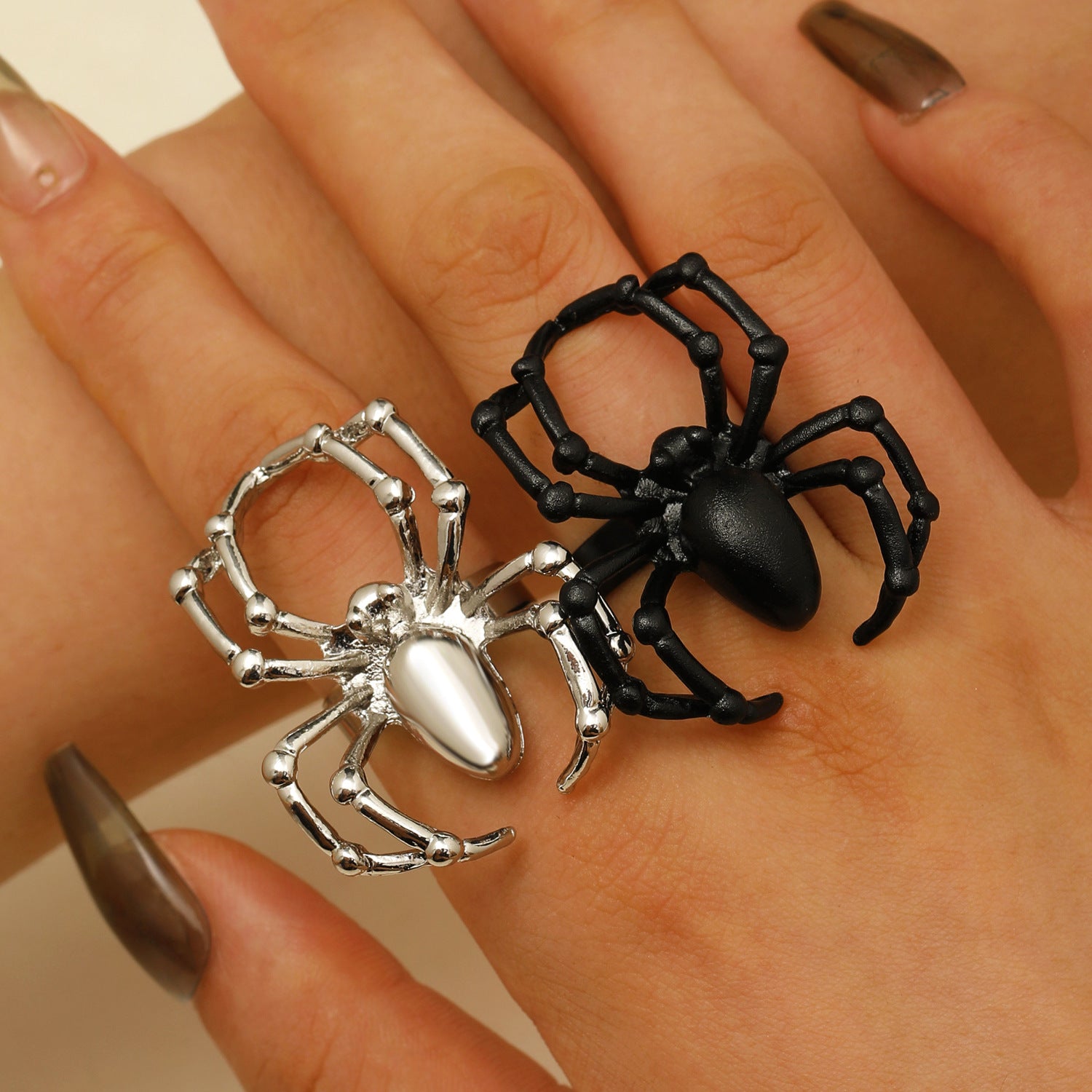 Wholesale Gothic  Ring Alloy Painted Unisex  Fashion Accessory