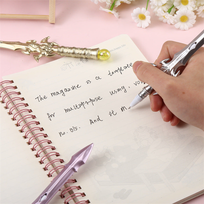Wholesale Creative cute  weapon gel pen knife-shaped beads gel pen