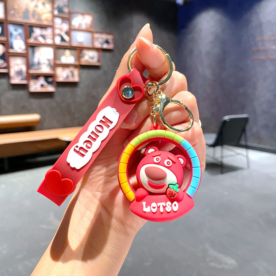 Wholesale Cartoon Cute PVC Keychains ACCVIP-KC-GongZ032