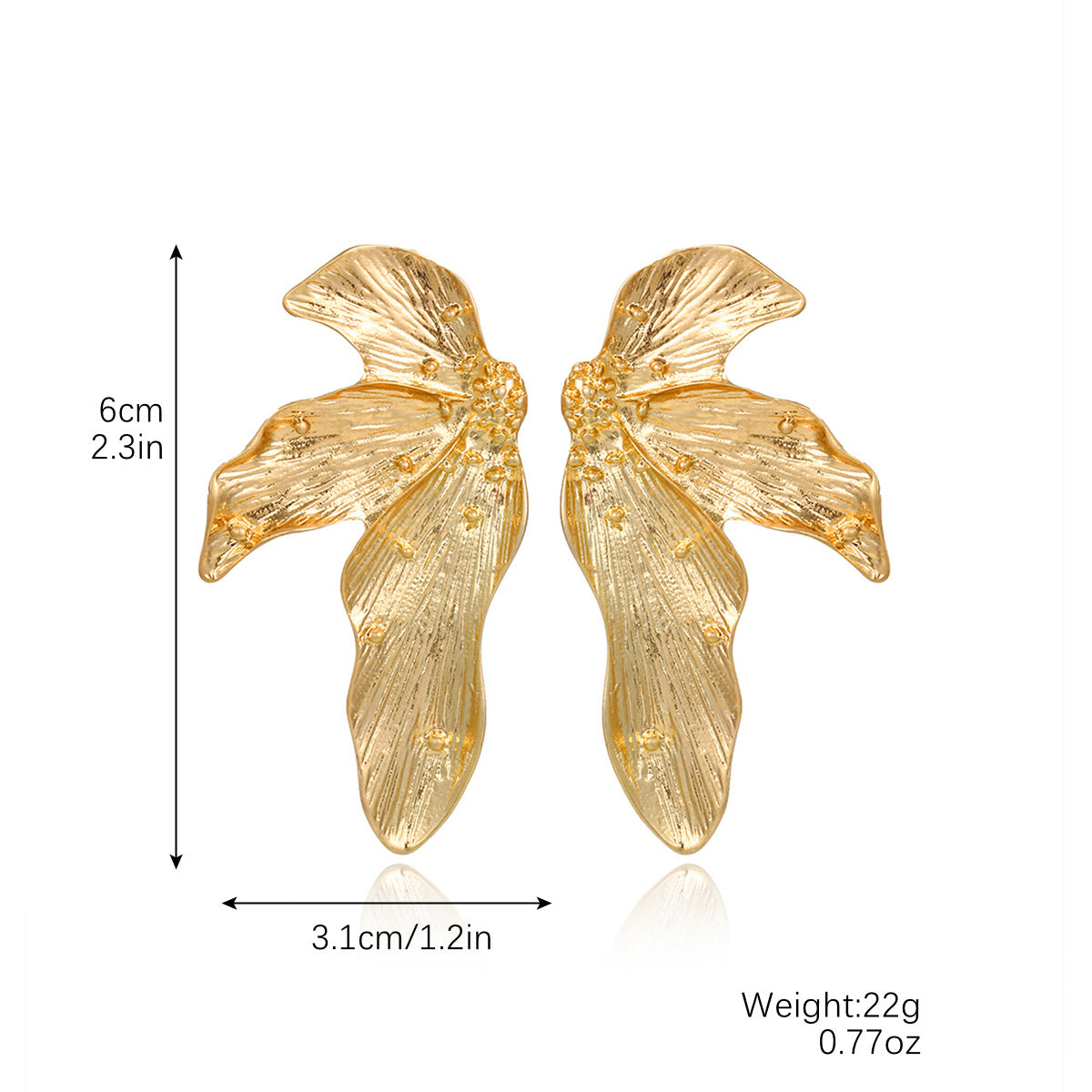 Wholesale  retro high-end sense agate gem foreign trade exaggerated alloy earrings