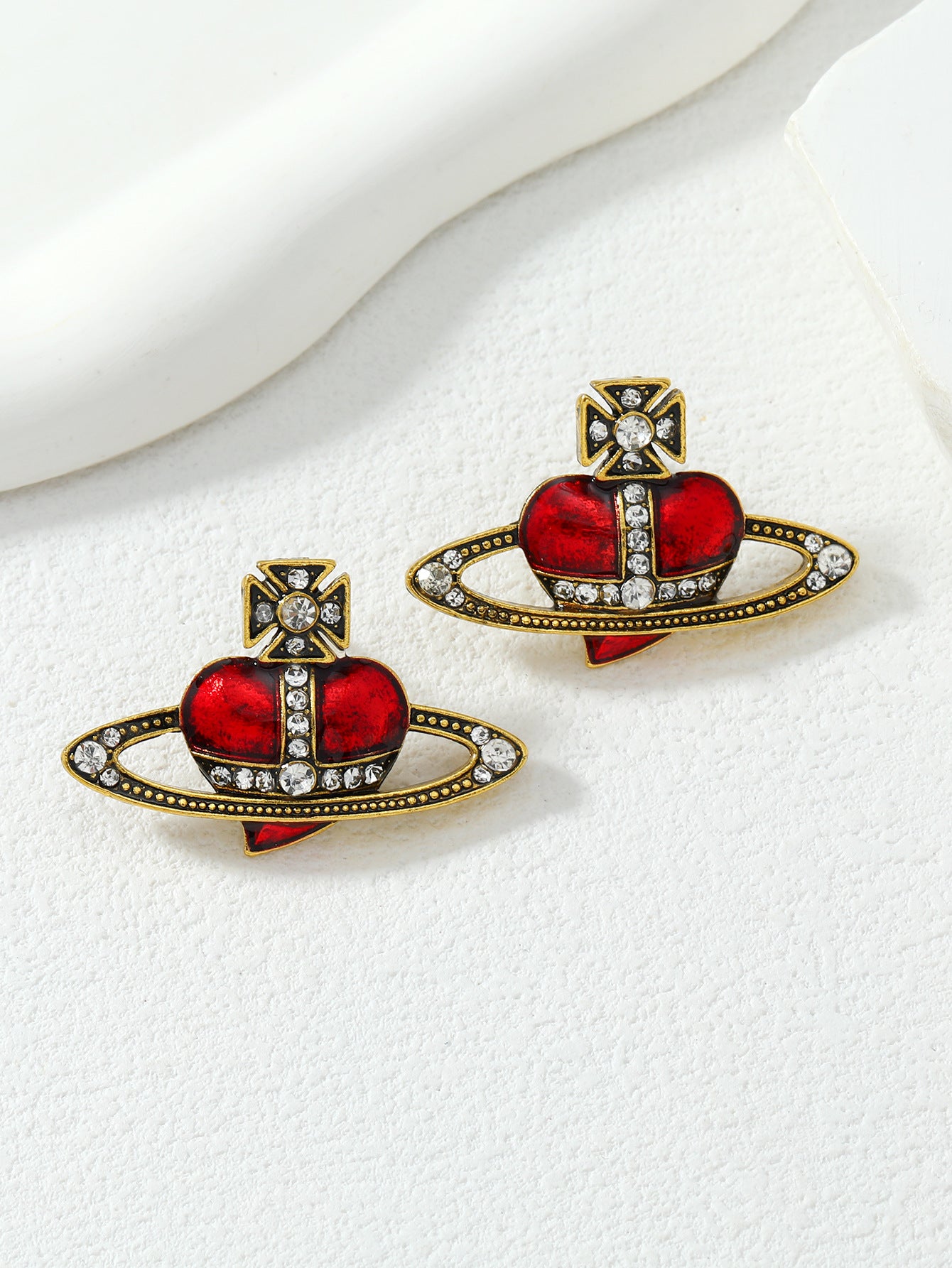 Wholesale Exotic Love Turquoise Earrings Heart Earrings ACC-ES-Qunq007