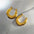 Wholesale  stainless steel 18K gold plating earrings