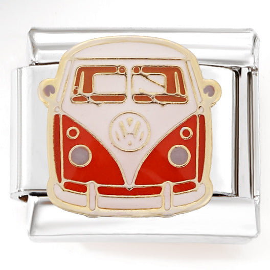 Wholesale Italian charm cartoon character stainless steel modular bracelet