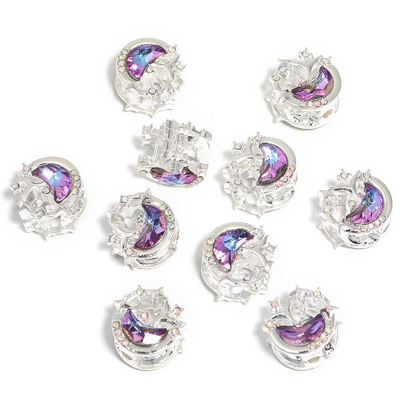 Wholesale 10pcs Crystal Beads with Straight Holes