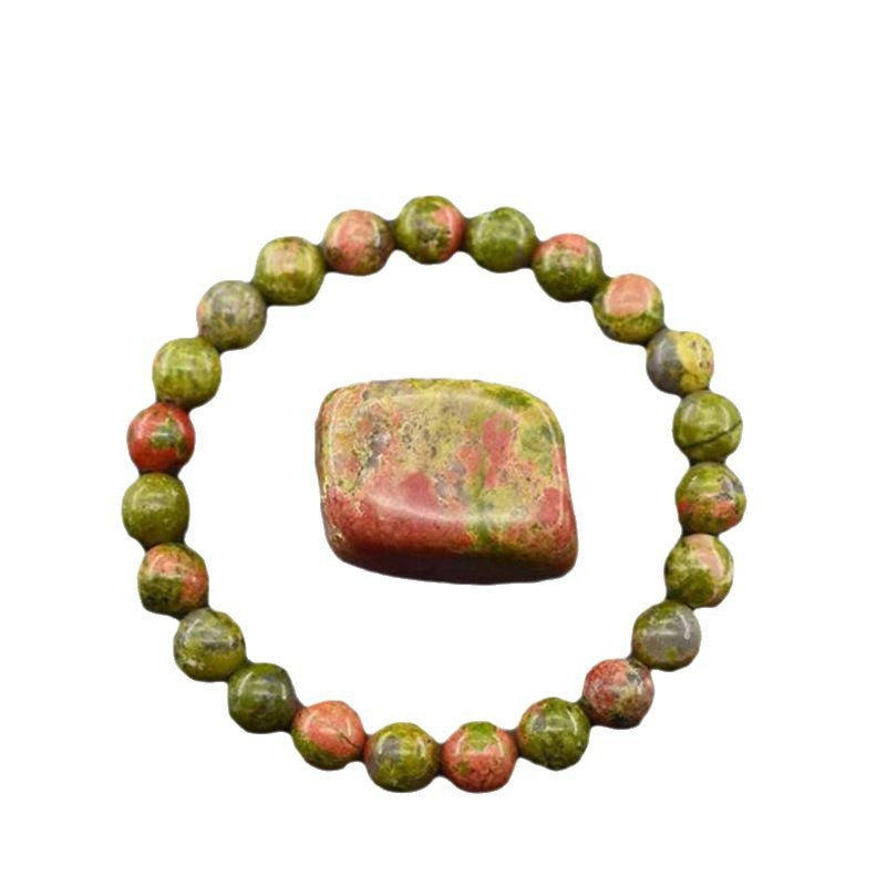 Wholesale  amethyst tiger eye elastic stone bracelet