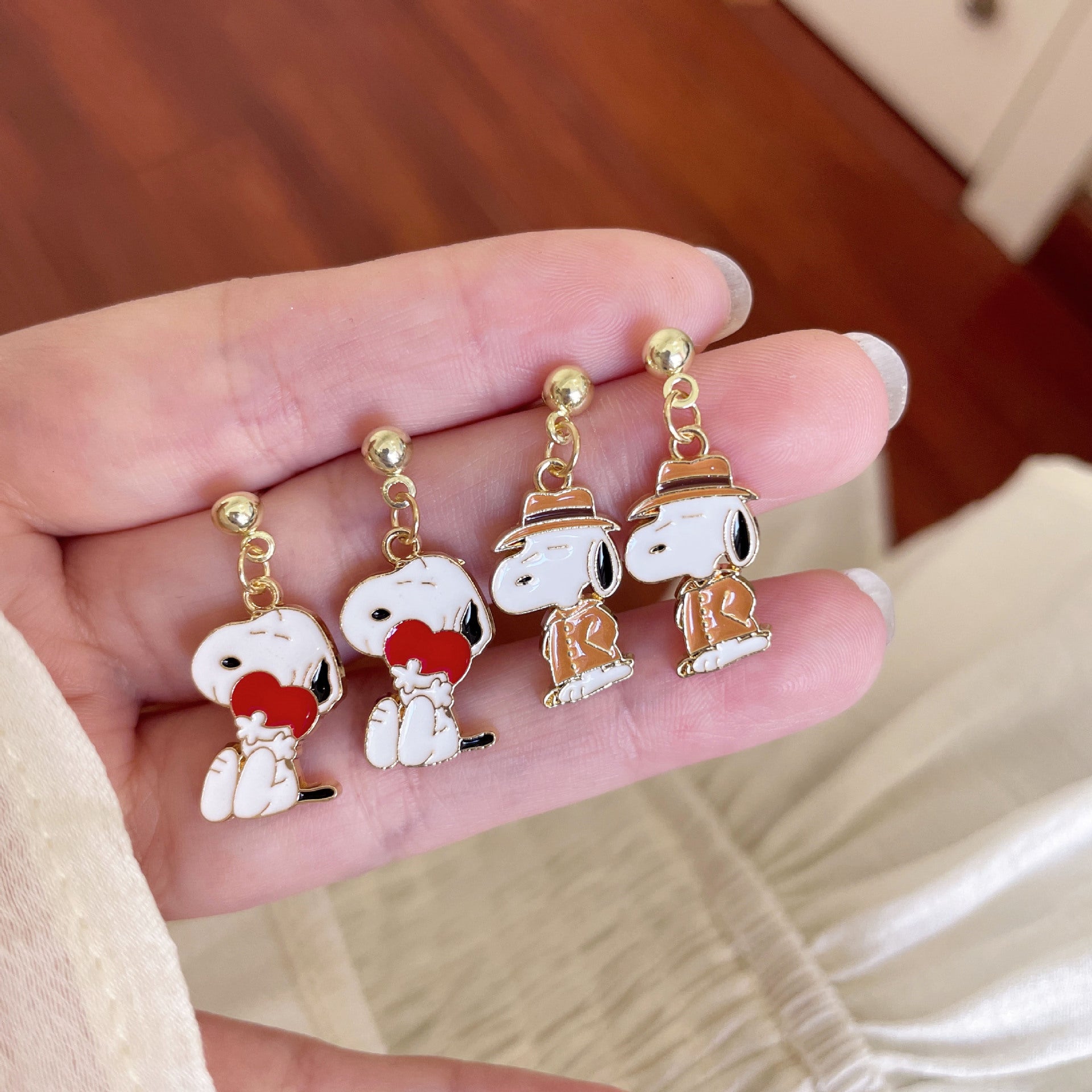 Wholesale Cute Cartoon Puppy Earrings ACC-ES-Yijia003