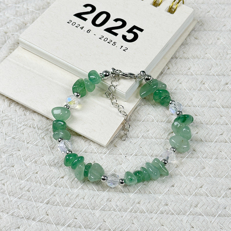 Wholesale  irregular shell gravel handmade bracelet niche fresh bracelet valuable aesthetic priceles