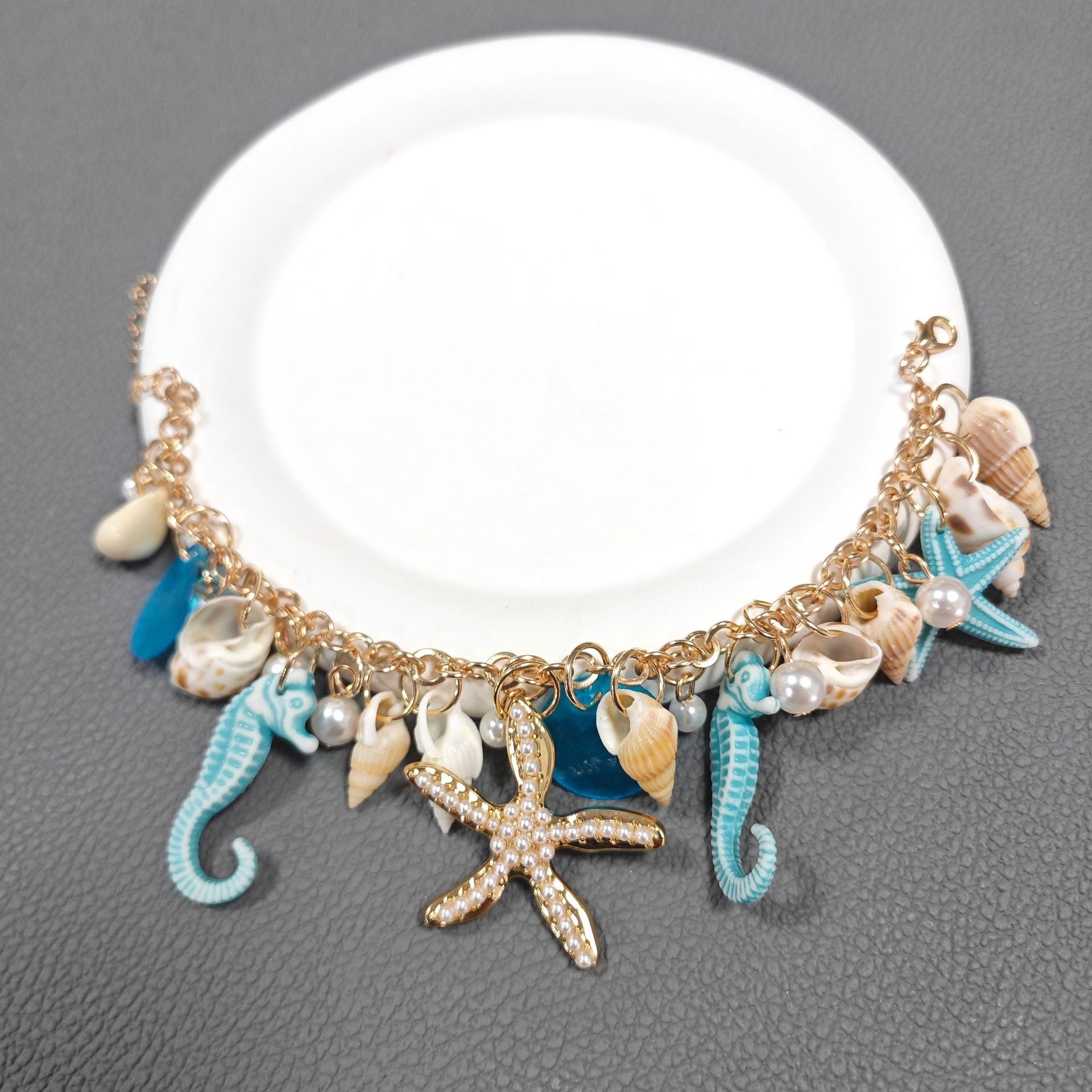 Wholesale Tidal Beach Ocean Bohemian Starfish Shell Bracelets ACC-BT-Aya001