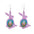 Wholesale Easter Cute Bunny Egg  Acrylic Earrings