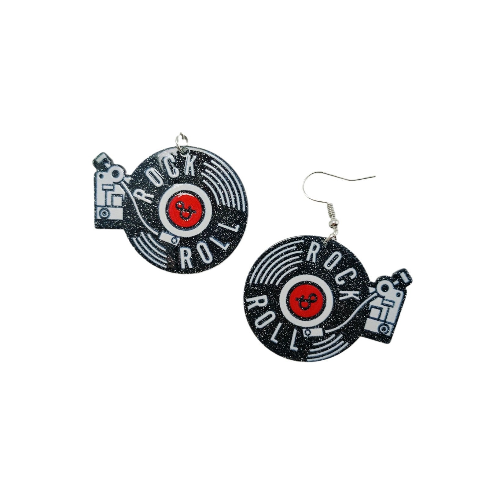 Wholesale Acrylic Retro Nostalgic Rubik's Cube Cute Cartoon Game Console Earrings ACC-ES-Qiyu021