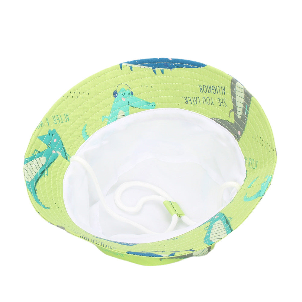 Wholesale Cartoon Animal Fisherman Hat for Children Aged 1-3 Years Old ACC-KH-JingHong006