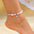 Wholesale  gravel bracelet anklets  shell starfish turtle bracelet
