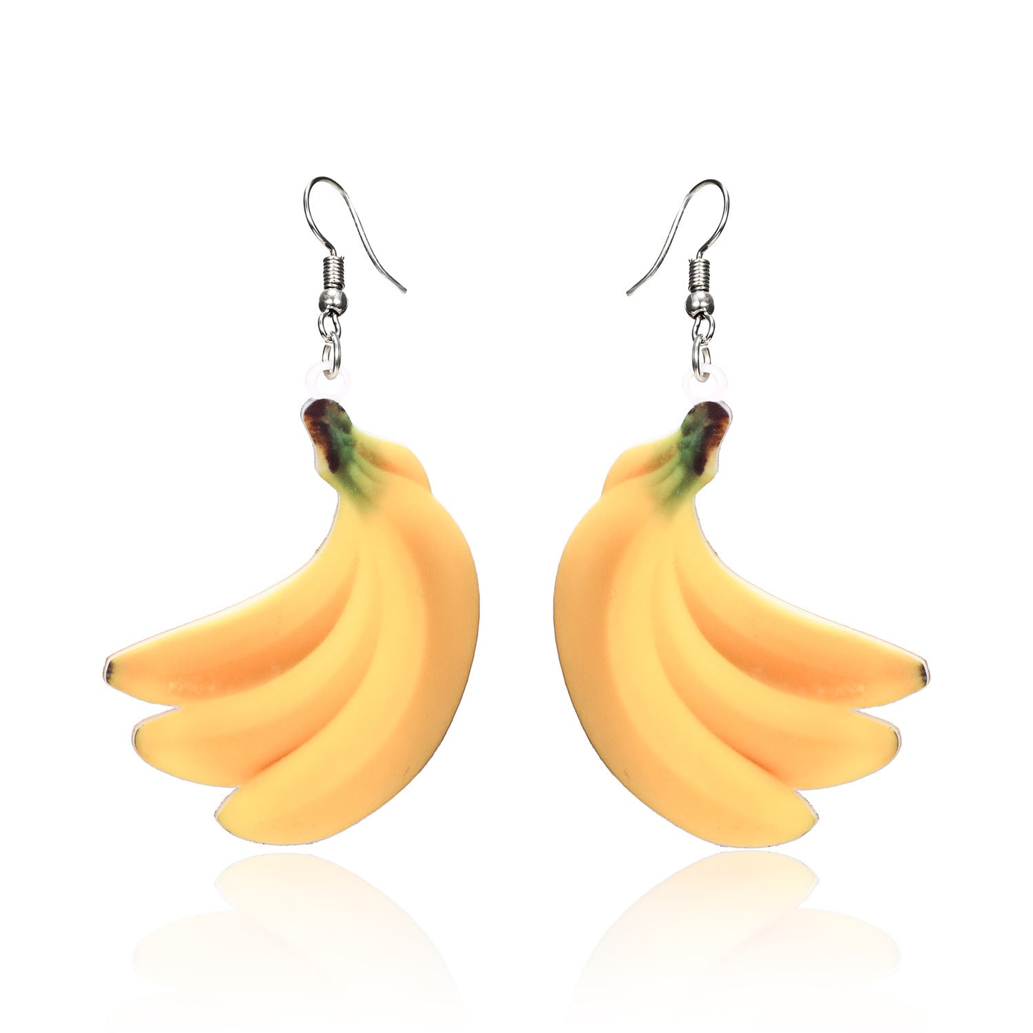 Wholesale Fruit-Shaped Acrylic Flat Earrings,  Cute Laser-Cut Jewelry Accessory for Women,  Boutique Resale