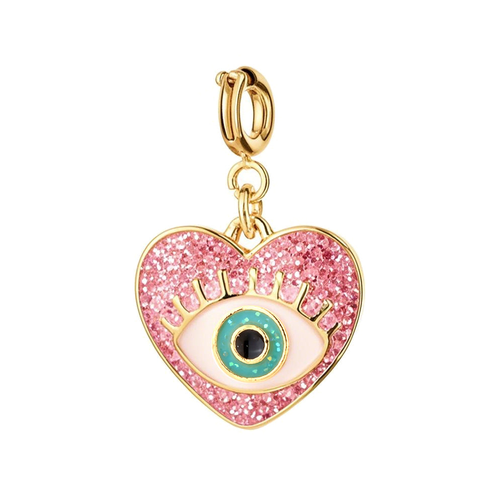 Wholesale love oil alloy spring key  Charms