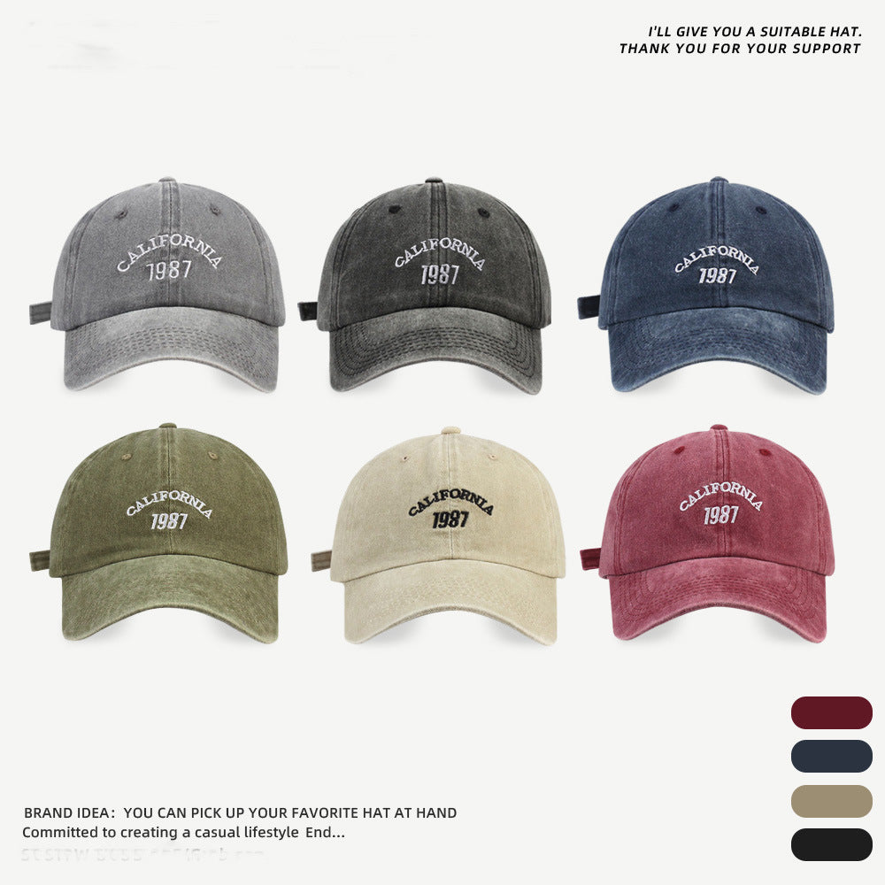 Wholesale Vintage Washed Grey Distressed Baseball Cap ACC-HT-Yizhan002