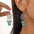 Wholesale  bohemian Retro ethnic style turquoise dangle earrings
