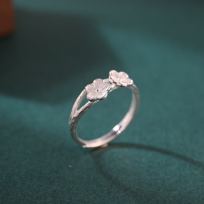 Wholesale S925 Sterling Silver Floret Ring