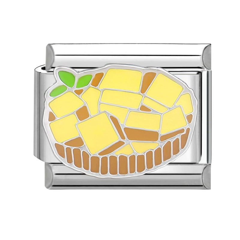 Großhandel italienisches Charmearmband 9mm DIY Spleißen süßer kreativer Anhänger Titanium Stahl komponierbares Armband