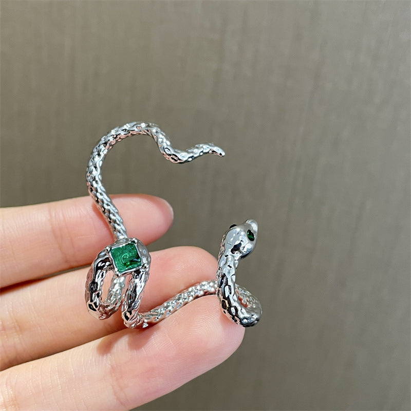 Wholesale Exaggerated snake earrings