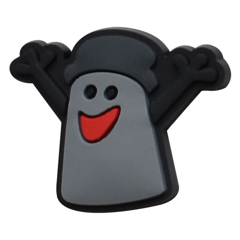 Wholesale  Random 100pcs cartoon PVC Soft Rubber Shoe Buckle Decoration