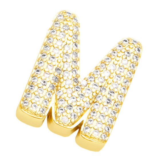 Wholesale 26 letters light luxury necklace