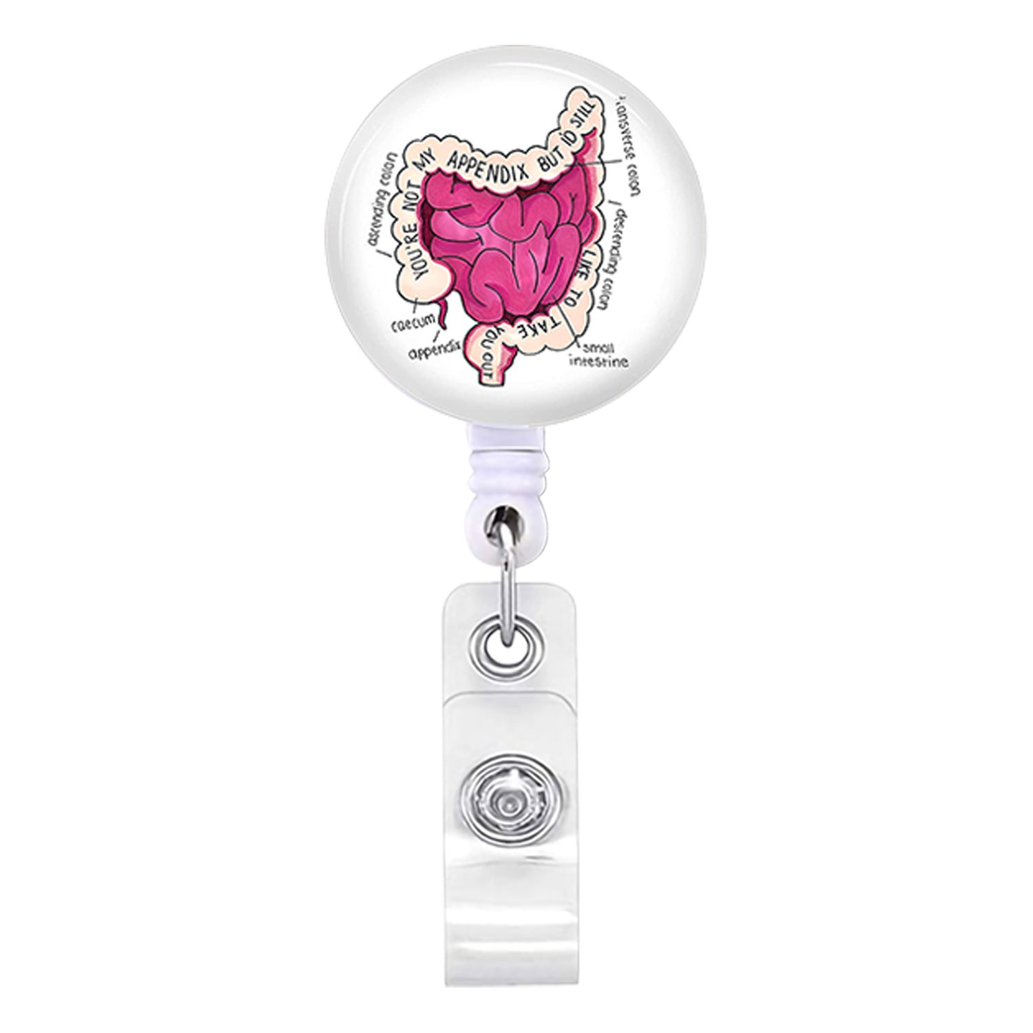Wholesale Heart Spleen and Lung Brain Badge Reels
