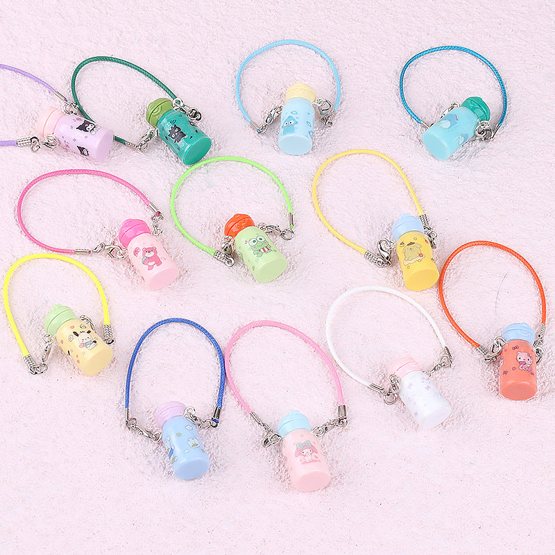 Wholesale Cute cartoon mini thermos cup doll accessories