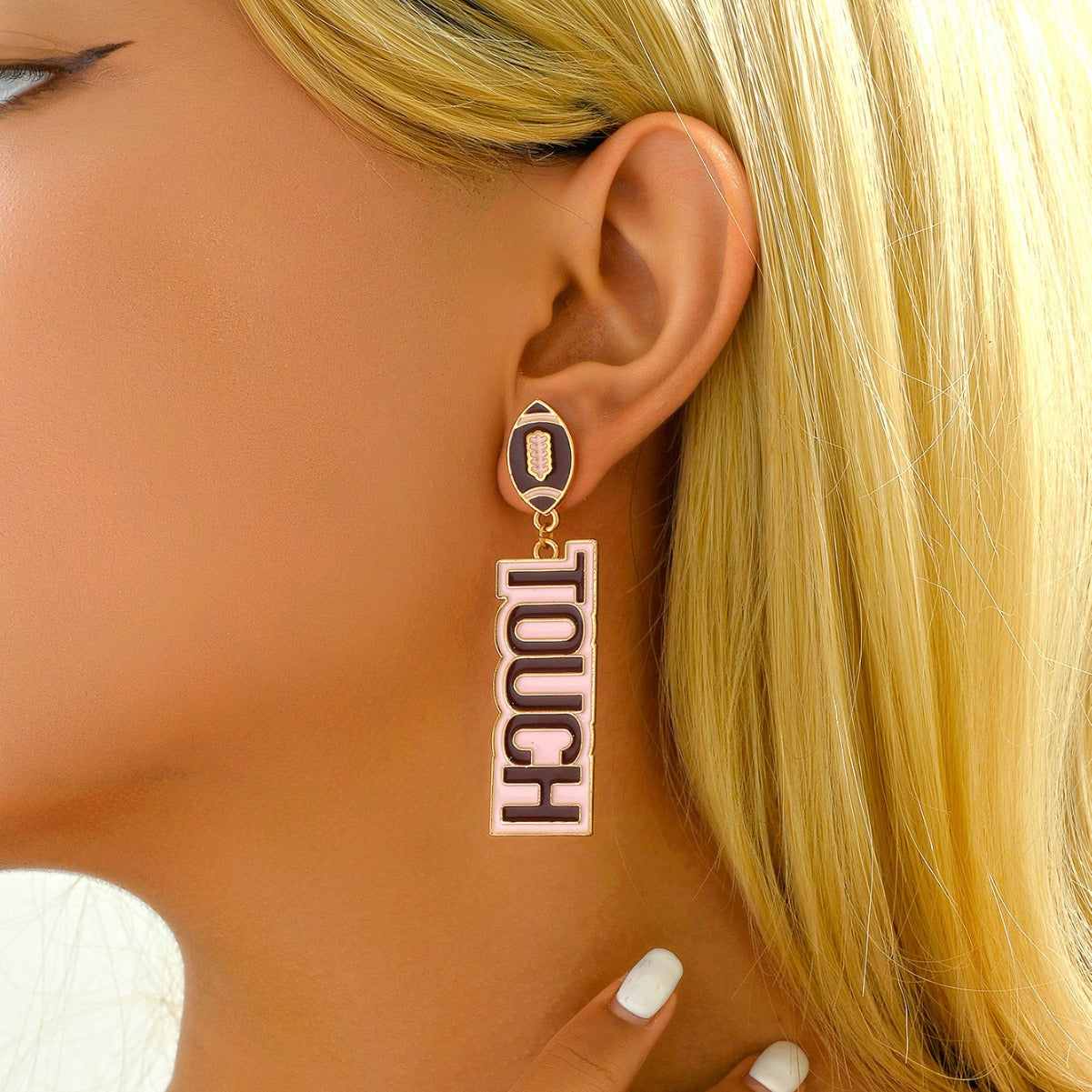 Wholesale Rugby League Super Cup Earrings