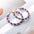 Wholesale  Independence Day gradient color earrings
