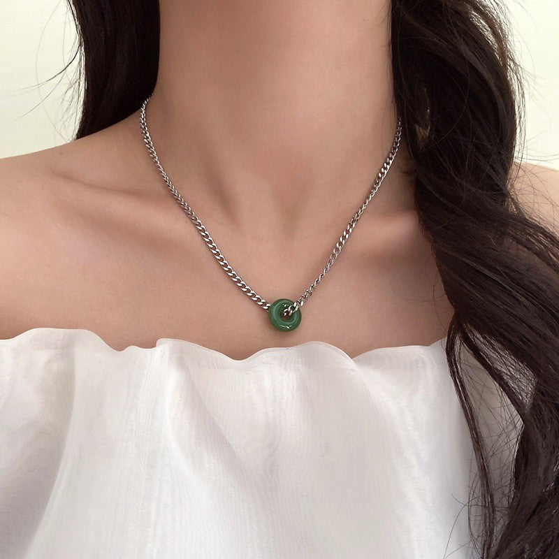 Wholesale Luxury Square Shell Necklace