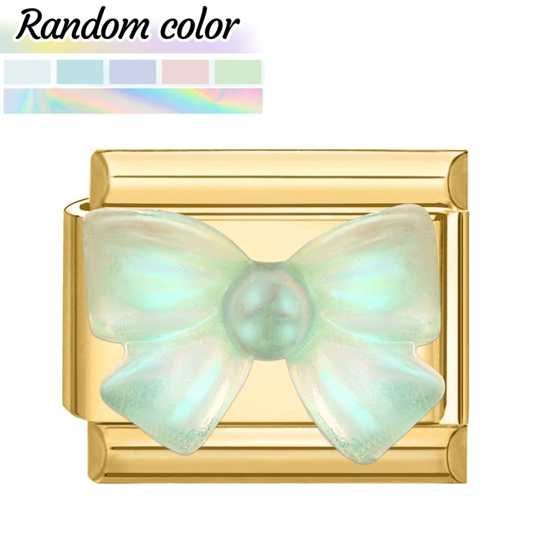 Wholesale Italian Charm Bracelet 9mm DIY Splicing Cute Creative Stainless Steel Composable Bracelet