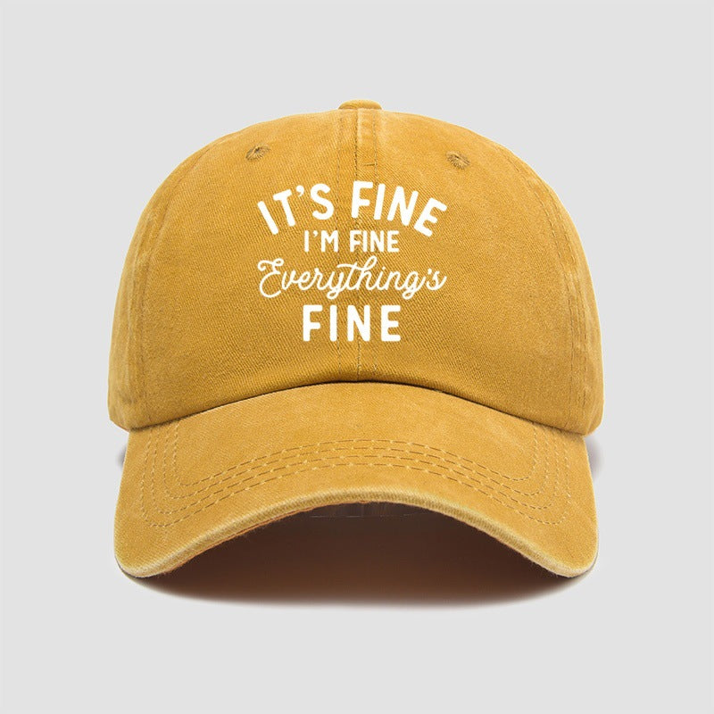 Wholesale Letter embroidery fashion baseball cap