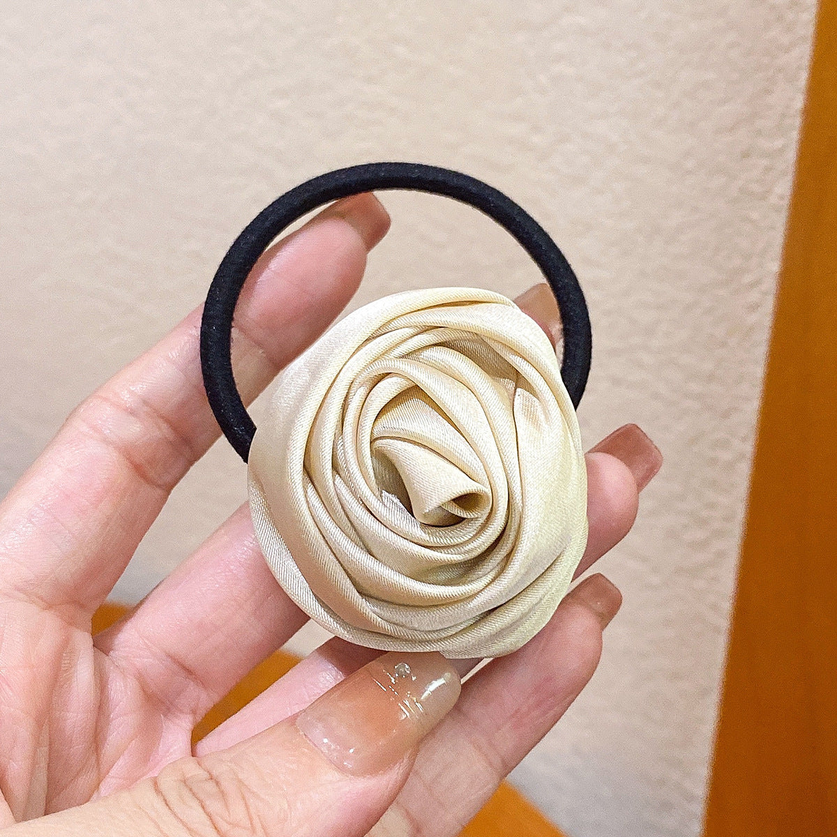 Wholesale Satin Rose Hairband ACC-HS-Huidi030