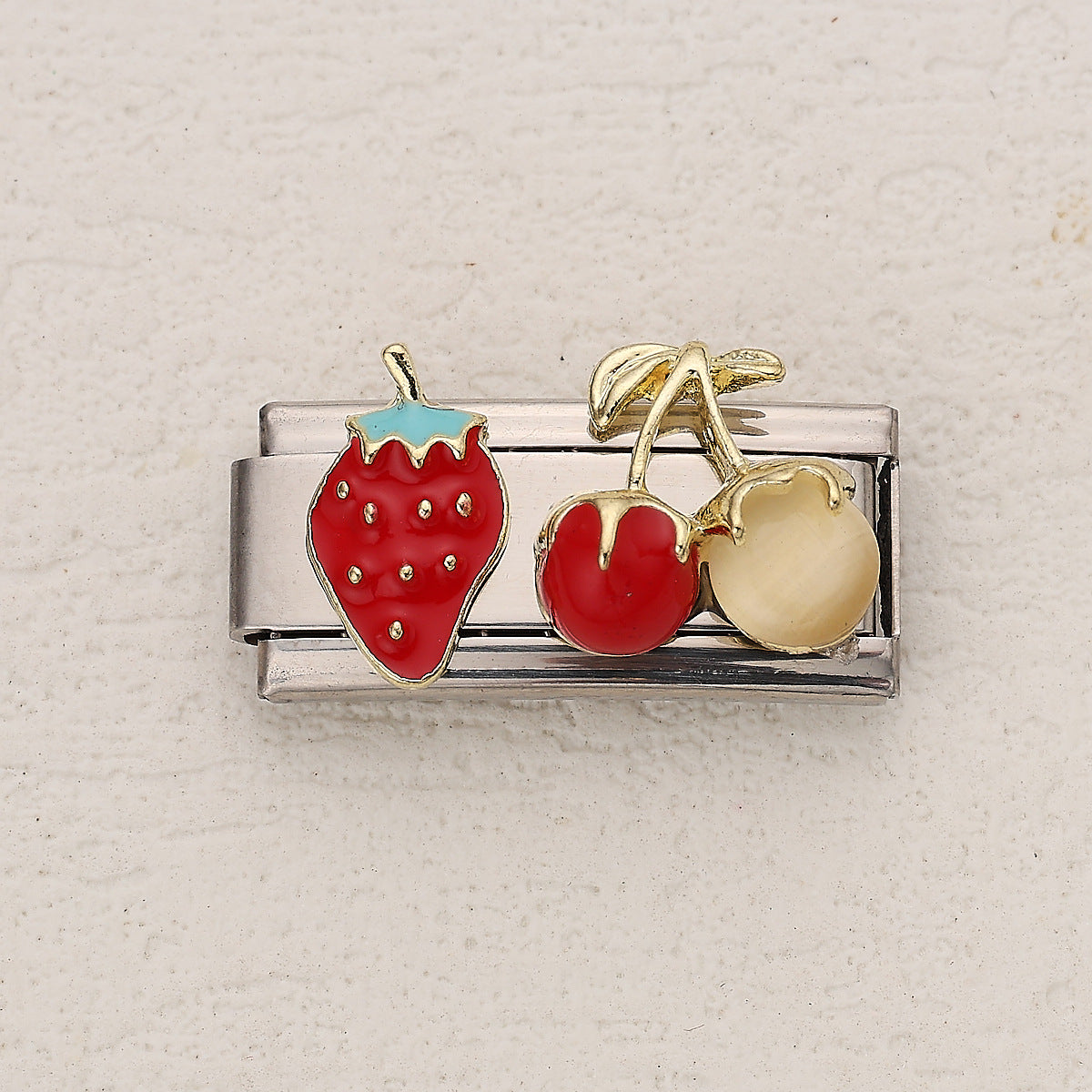 Wholesale 10pcs Italian Charm Bracelet 9mm DIY Splicing Pearl Series Stainless Steel Composable Bracelet