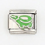 Wholesale 5pcs Italian Charm Bracelet 9mm DIY Splicing Ocean Style Stainless Steel Composable Bracelet