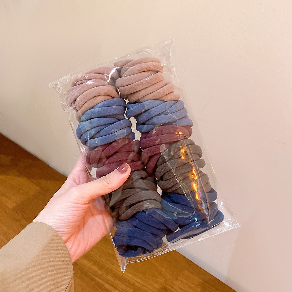 Wholesale 4.5CM 10pcs Medium Towel Ring Hair Tie Hair Scrunchies ACC-HS-Huidi003